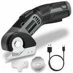 4V Cordless Electric Scissors, Lightweight Rotary Cutter With 2 Blades & Usb ... New. Price: $31.75.