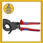 Knipex 9351250SBA 10" Ratcheting Cable Cutters Shear Cutting Edge Shape New. Price: $212.99.