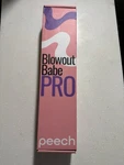 Peech Blowout Babe Pro Heated 1.5 Pink Round Thermal Curling Brush Iron New. Price: $34.99.