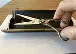 Kasho Kai Ceramic Barber Shears - Professional Hair Cutting Scissors Used. Price: $299.00.